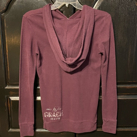 Women’s Gracie Jiu-Jitsu Thermal Sweatshirt Hoodie - Picture 2 of 4